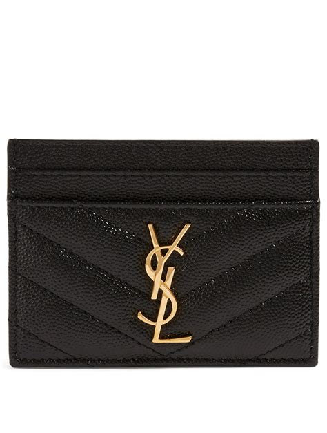 ysl card holder zip|ysl card holders for women.